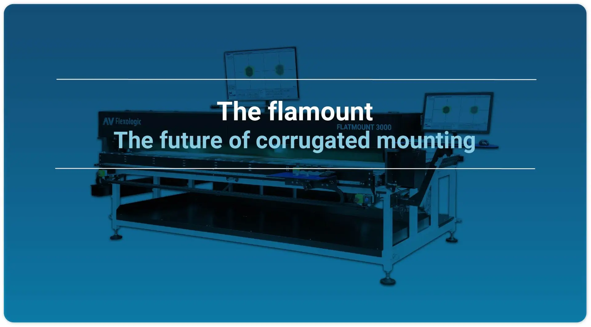 The Flatmount - corrugated mounting revolutionized