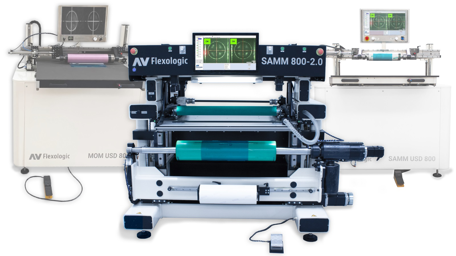 Narrow Web Machines such as SAMM 800