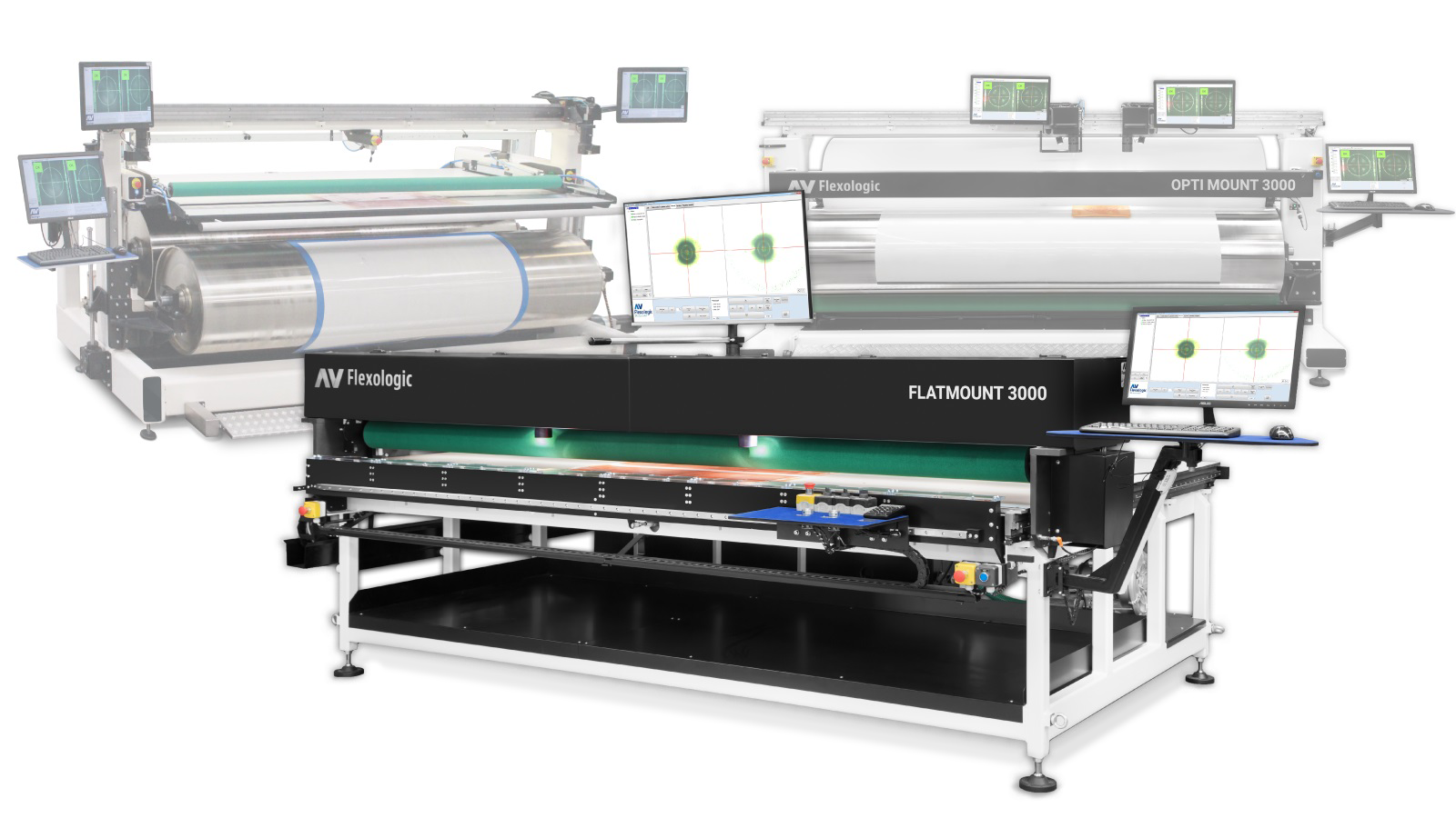 Corrugated Machines such as Flatmount 3000