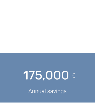Diagram showing that with automatic mounting there won't be any press downtime per week