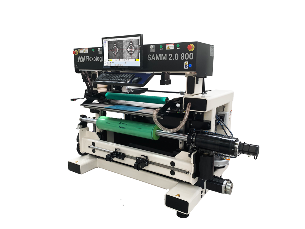 SAMM 2.0 800 label printing