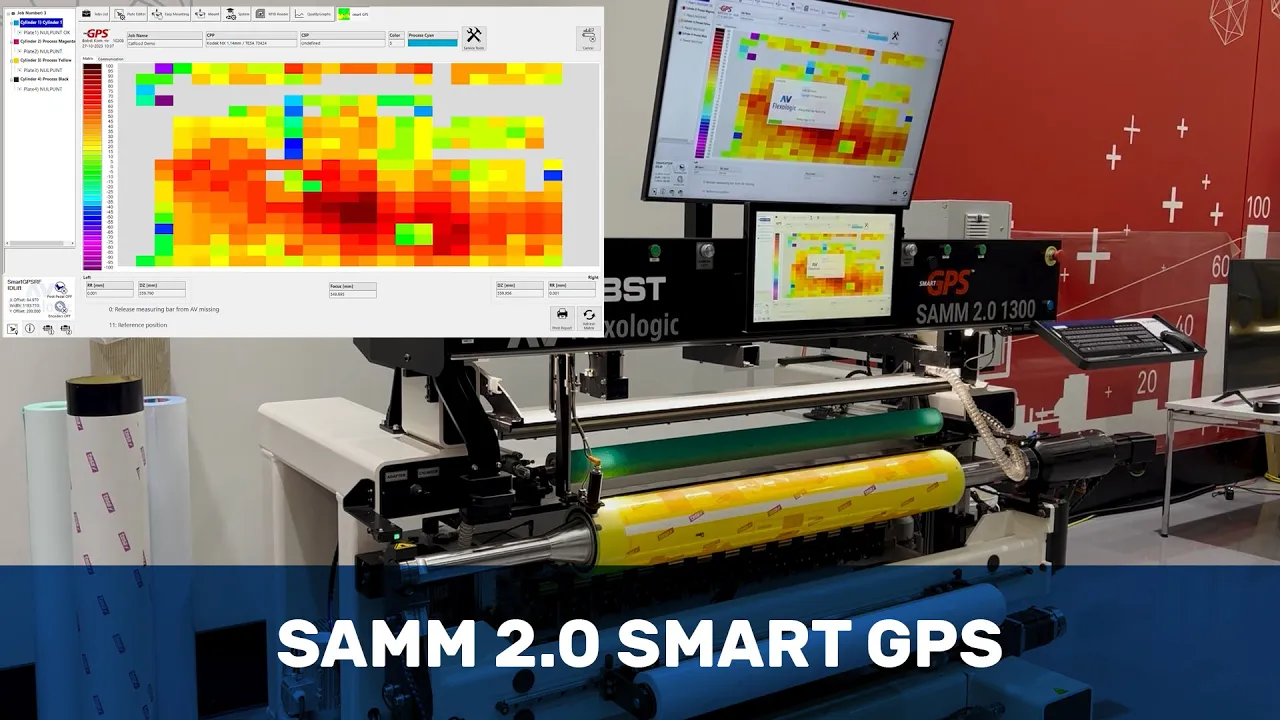 SAMM 2.0 smartGPS BOBST feature